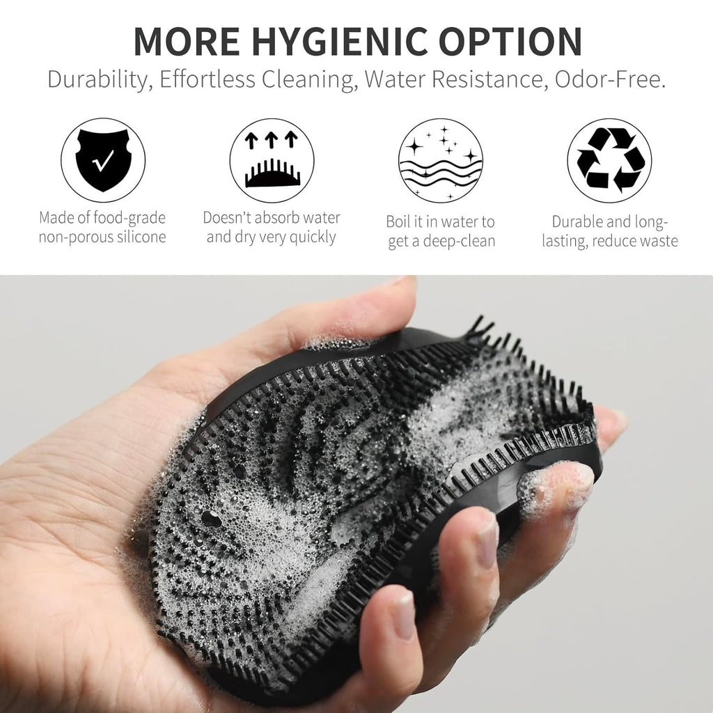 Silicone Body Scrubber with Soft Massage for Daily Exfoliation