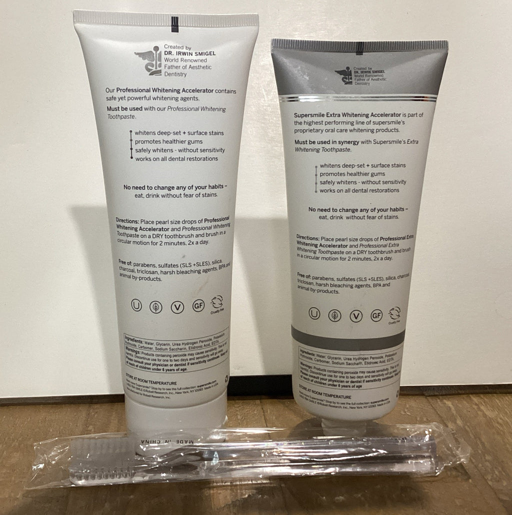 SuperSmile Professional Whitening Accelerator 7oz - Extra Strength, Sealed