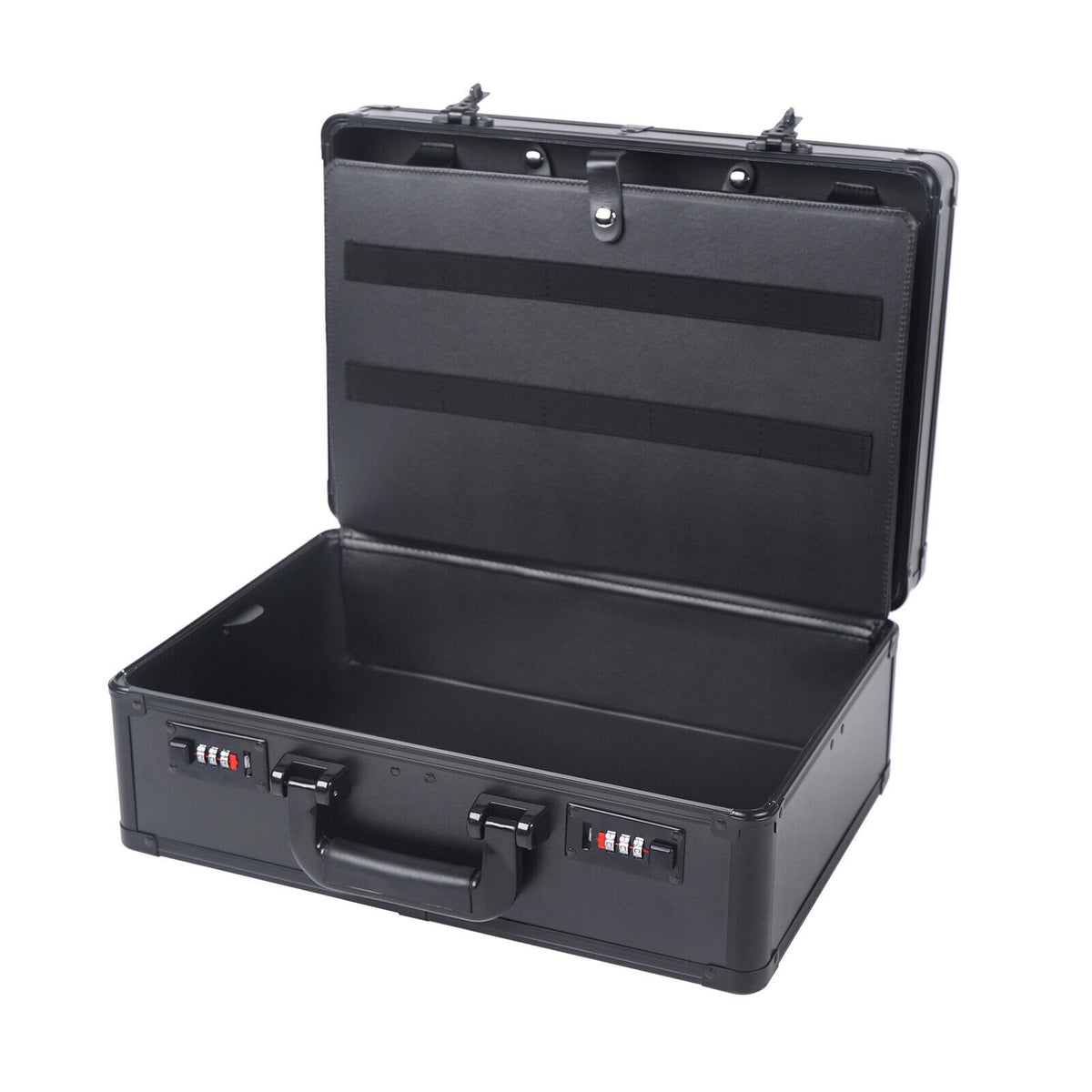 Portable Barber Styling Tool Case with Locking Compartments for Travel