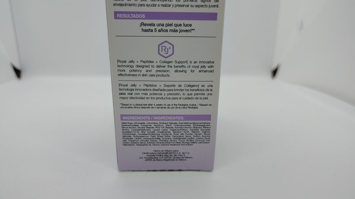 SPF 50 Facial Sunscreen with Royal Jelly - Broad Spectrum, 1.7 fl oz, 2 Pack