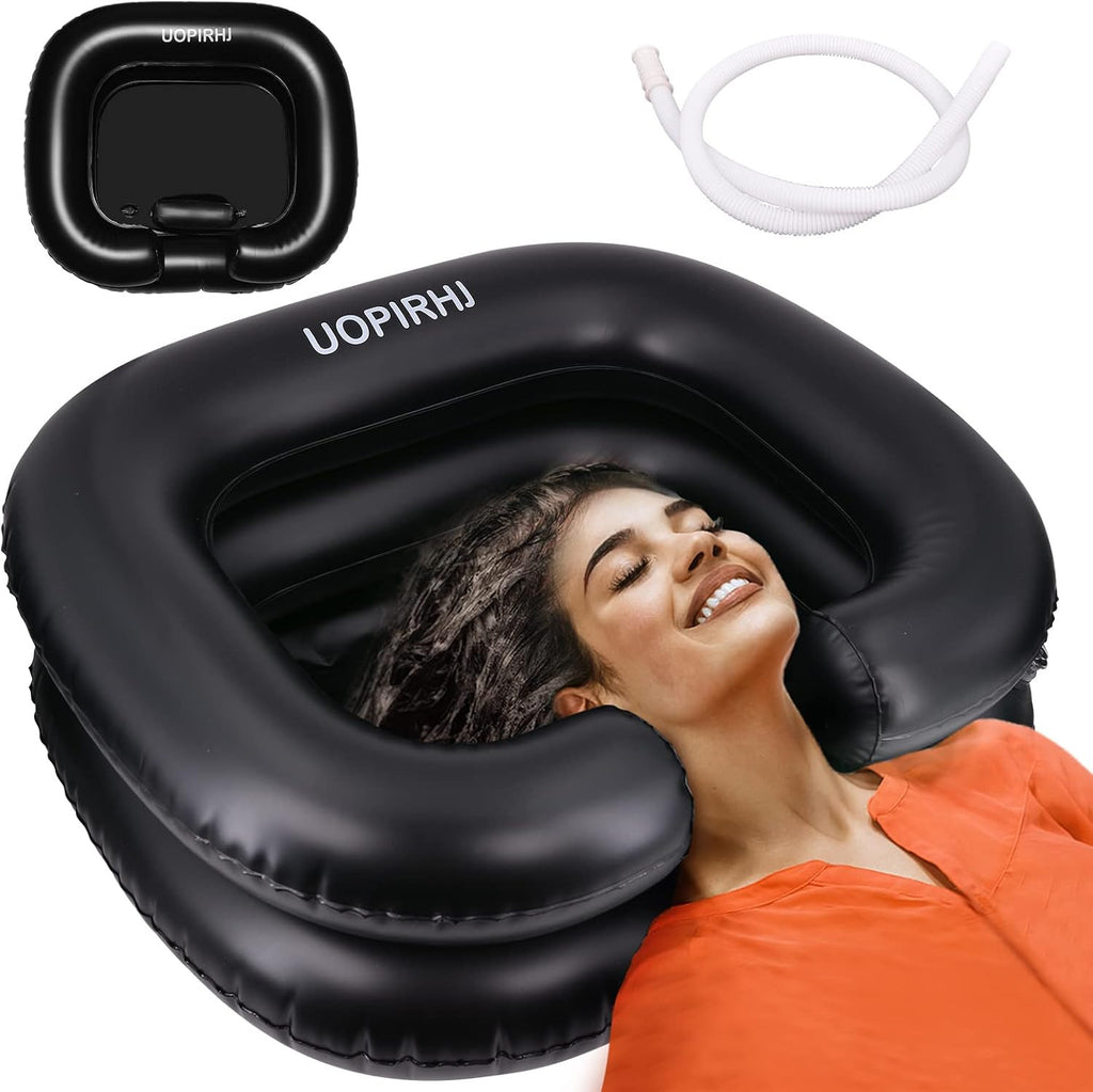 Portable Inflatable Hair Wash Basin for Bedridden Patients - Easy & Comfortable