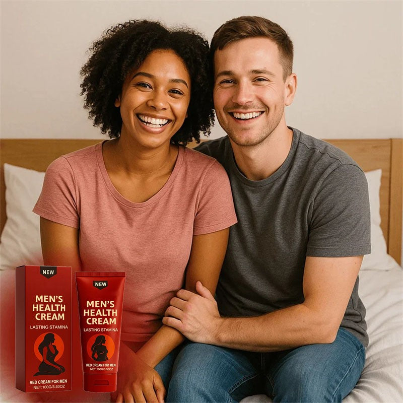 Men's Health Revitalizing Cream - Vitality & Stamina Boost, Soothes Skin