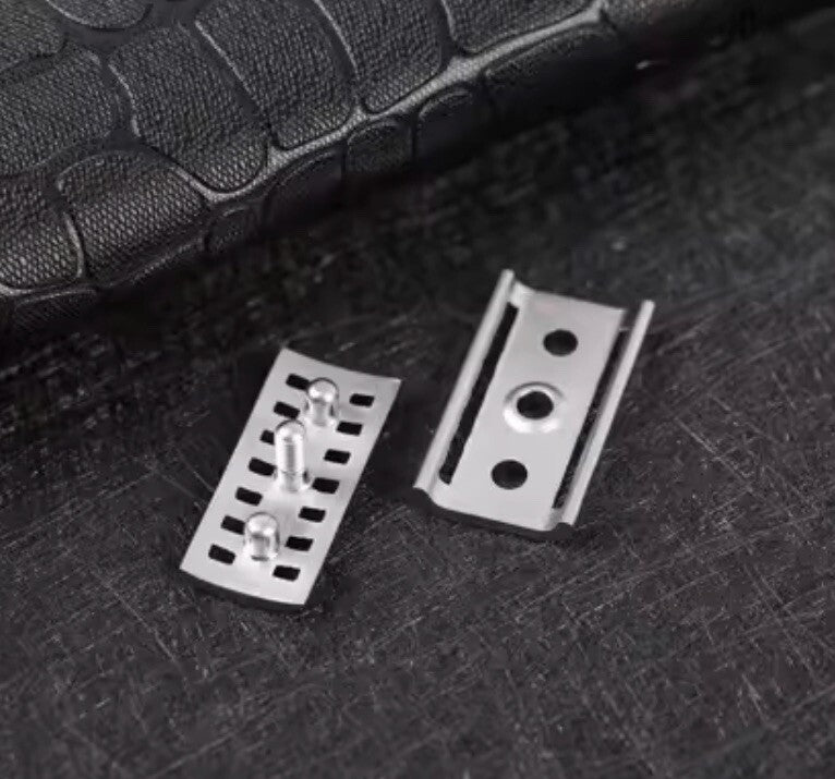 Yaqi Chrome Knight Helmet Safety Razor Head for Double Edge Shaving