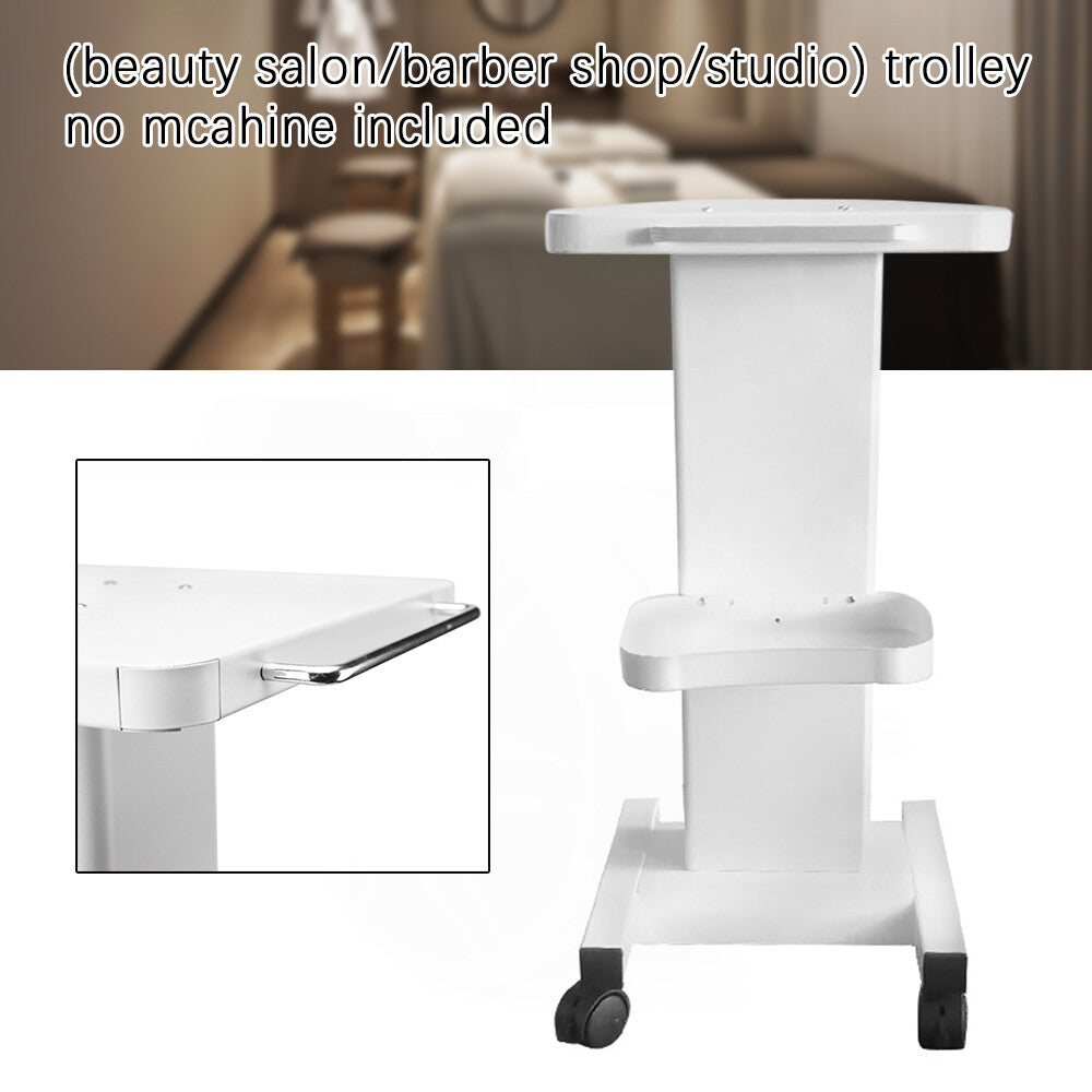 Salon Trolley Cart with Handle and Wheels for Beauty & Spa