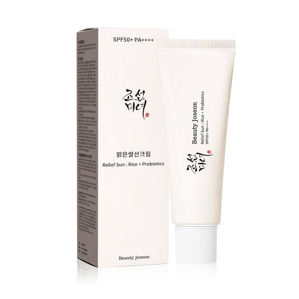 SPF50+ PA++++ Rice & Probiotics Sunscreen - Lightweight, Hydrating Sun Block for All Skin Types