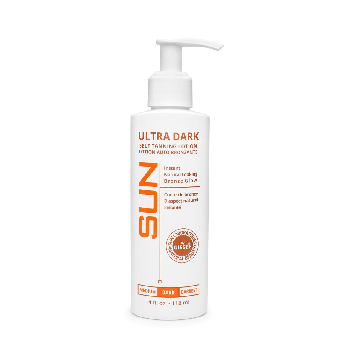 Ultra Dark Self Tanning Lotion with Instant Tint - Sunless Glow & Bronzer