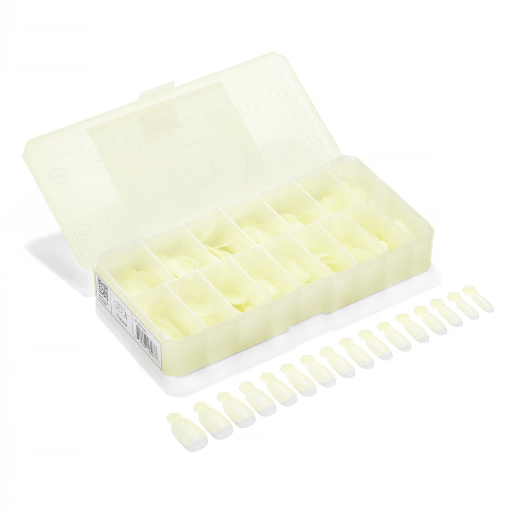Gel Nail Tips Natural Look Box of 280 - Reinforcing & Repairing Nails