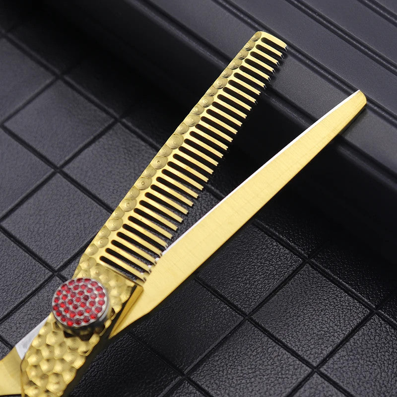 Professional Hairdressing Thinning Shears 6 Inch Barber Scissors for Salon & Home