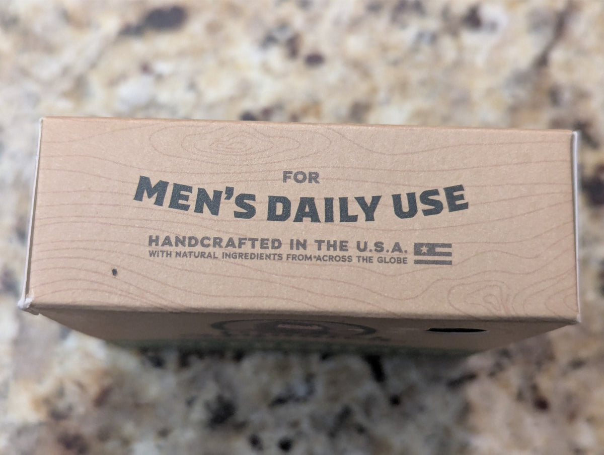 Men's Natural Soap with Aloe Vera - Cool Fresh Scent 5 oz Bar