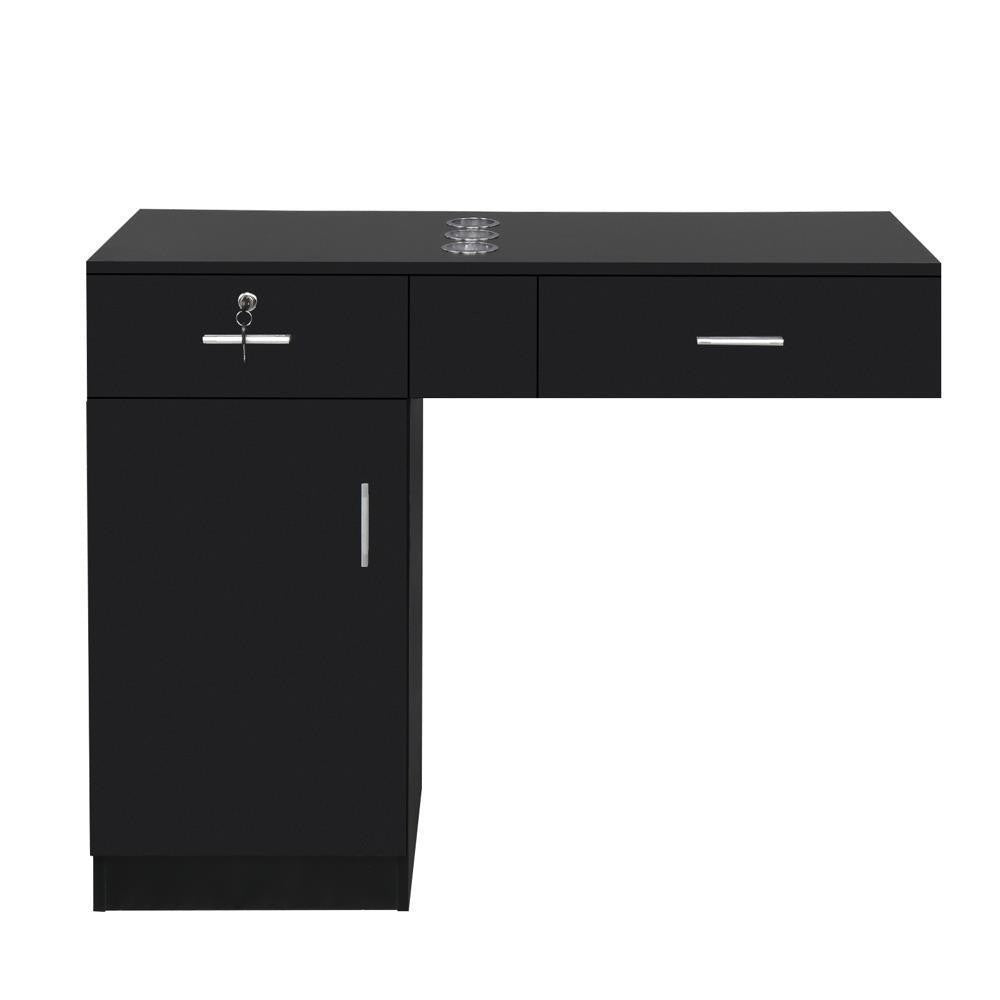 Salon Hairdressing Storage Cabinet with Drawers & Locking Doors