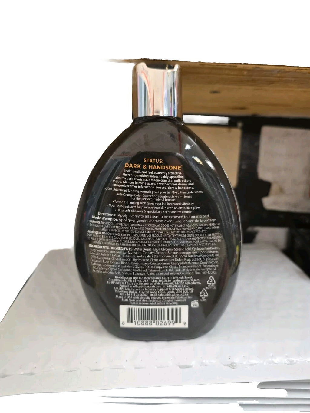 Men's Tanning Lotion 13.5 oz - Advanced Dark & Handsome Skin Care