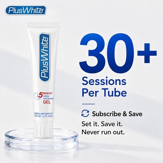 Plus White Speed Whitening Gel - 5 Minute , 2 oz