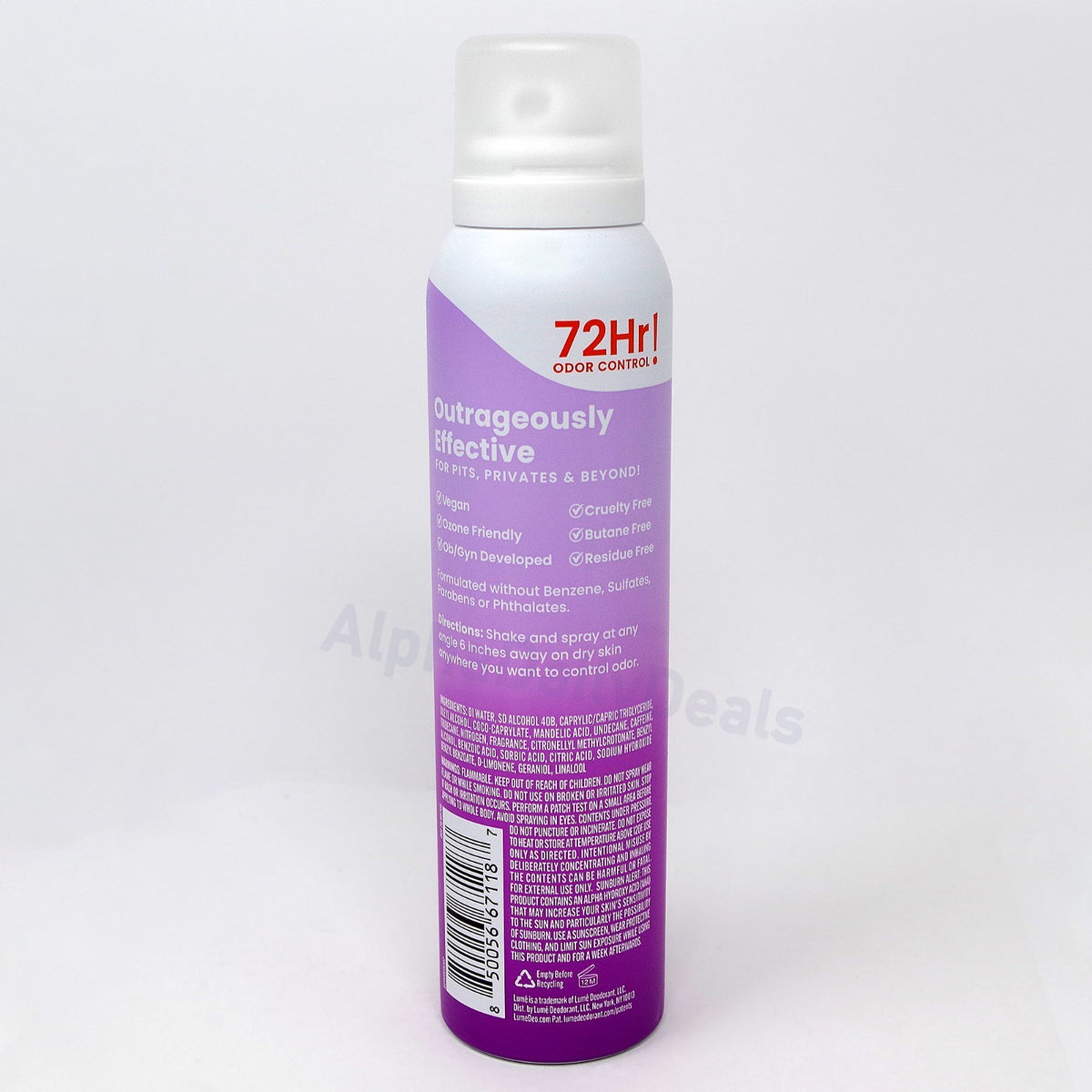 Whole Body Lavender Sage Deodorant Spray - Aluminum-Free, 3.6 oz, 2 Pack