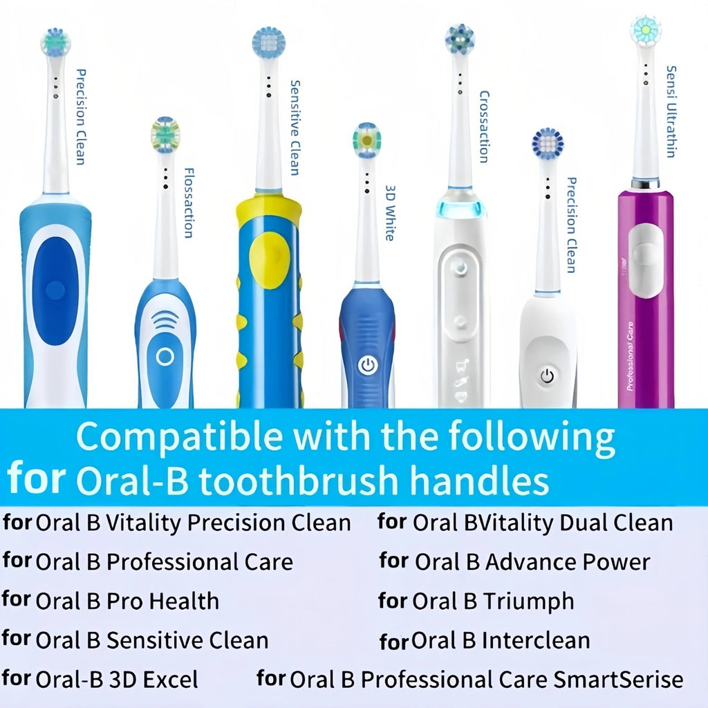 Electric Toothbrush Replacement Heads 20PCS Compatible for Oral Care