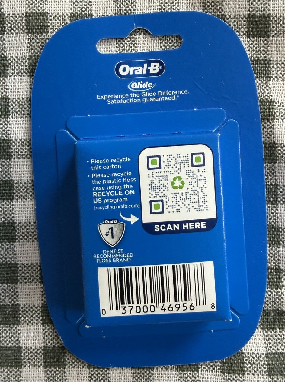 Oral-B Dental Floss Mint Flavor 54.6 Yards Original Discontinued X3