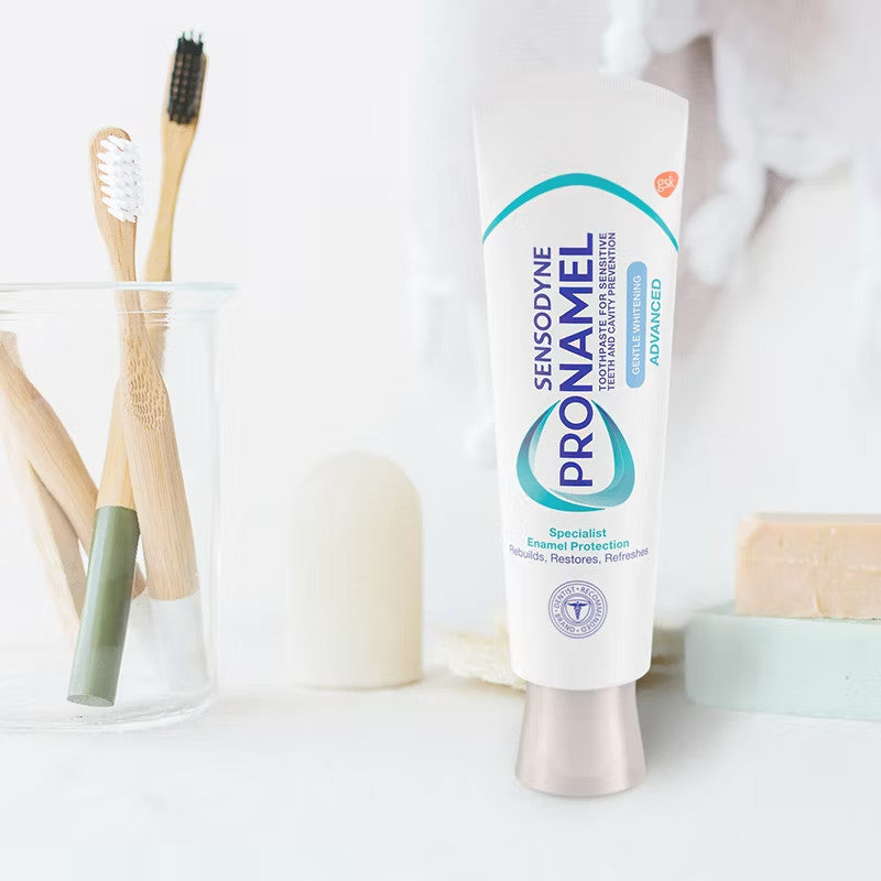 Sensodyne Pronamel Gentle Whitening Toothpaste for Sensitive Teeth 4 Pack