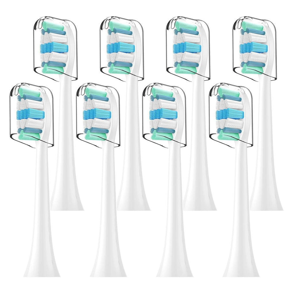 Electric Toothbrush Replacement Heads for Philips Sonicare - 8 Pack, Soft Bristles