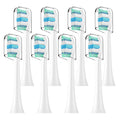 Electric Toothbrush Replacement Heads for Philips Sonicare - 8 Pack, Soft Bristles
