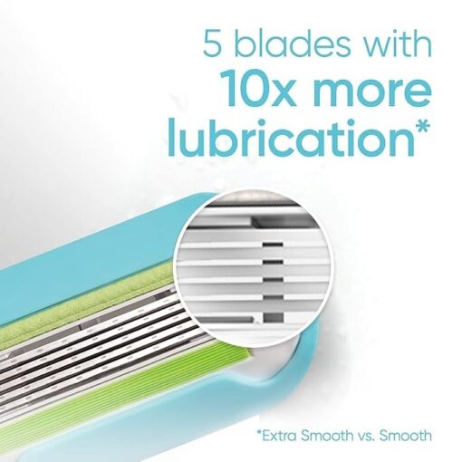Gillette Venus Extra Smooth Women's Razor Blade Refills - 6 Count, 2 Pack
