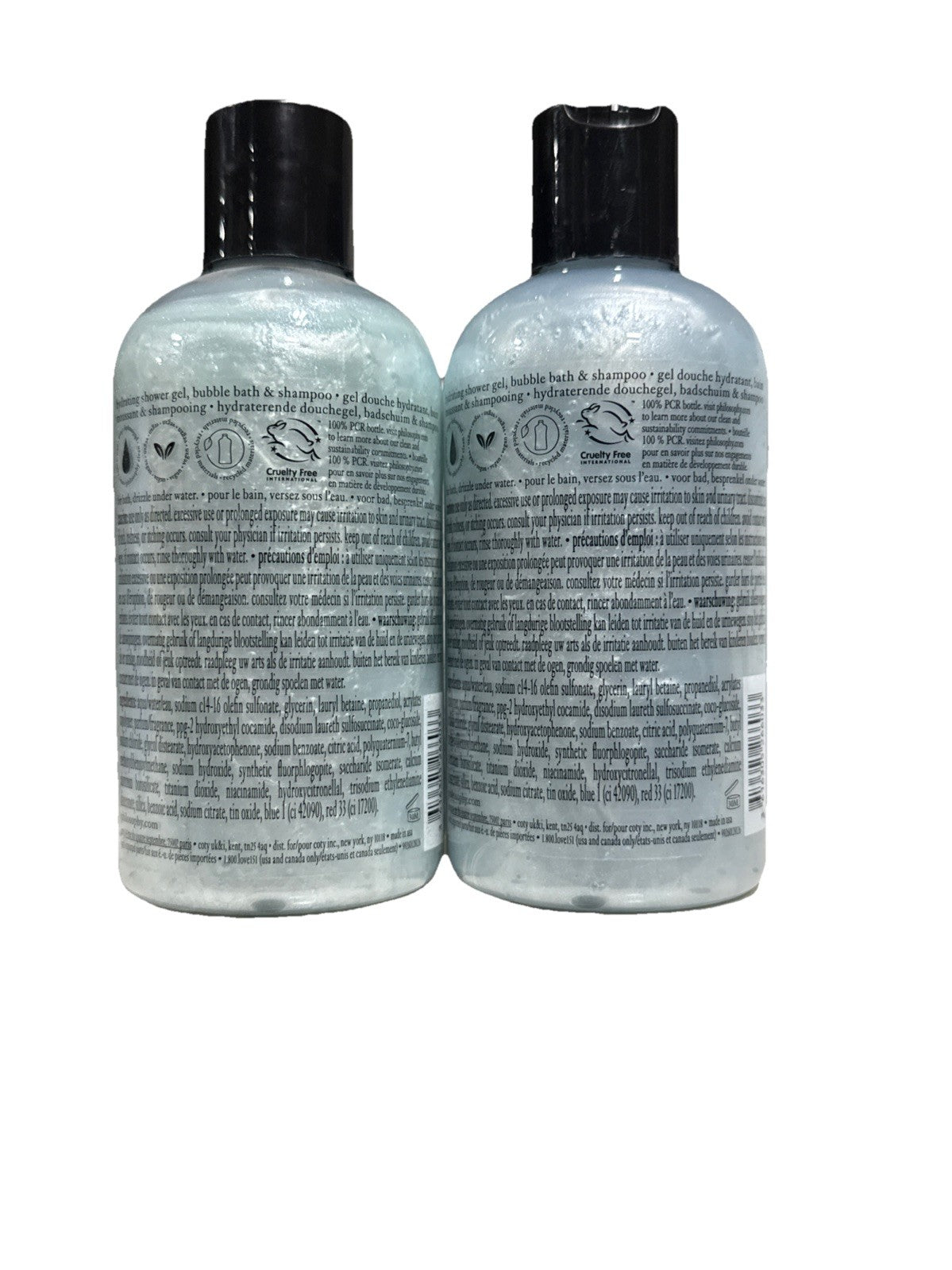 (2 Pack) Hydrating Shower Gel - Snow Angel Scent, 8oz / 240ml, Sealed