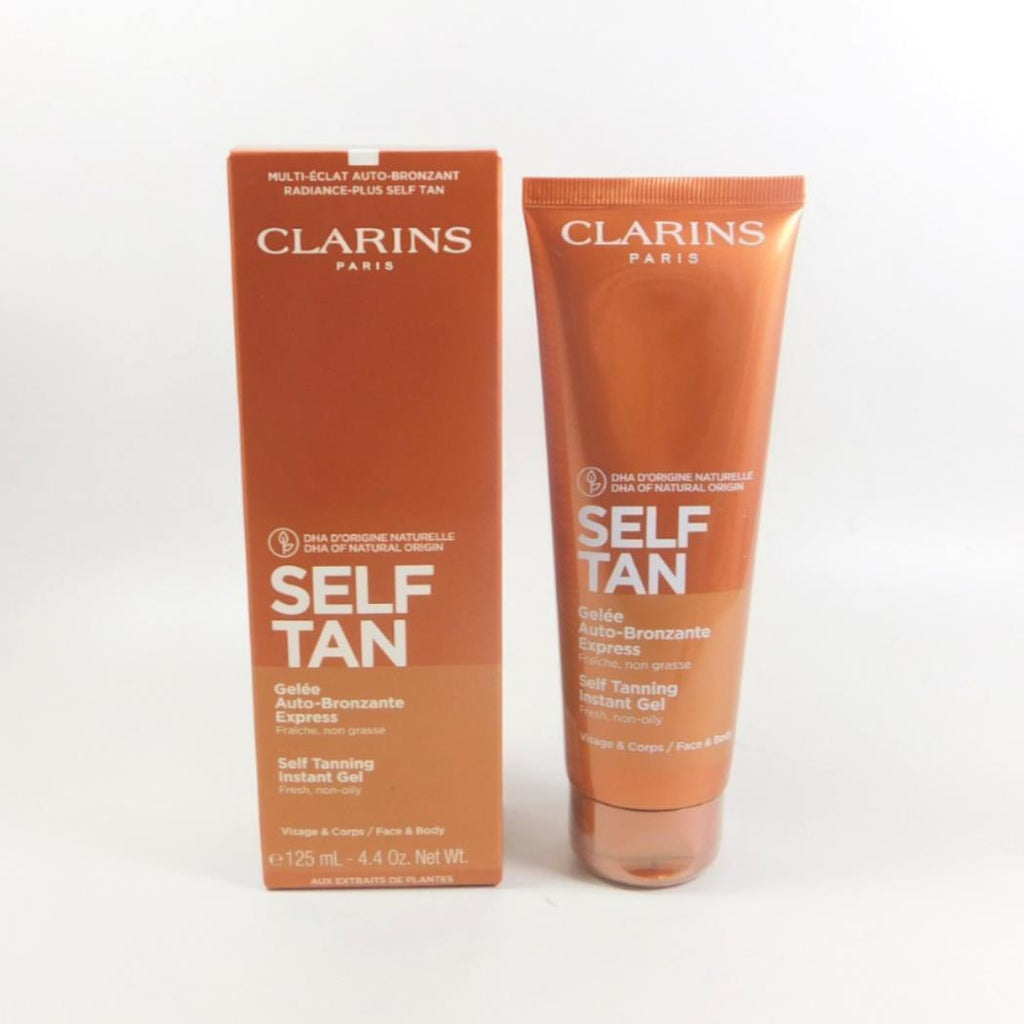 Clarins Self Tan Instant Gel - Natural Sun-Kissed Glow, 4.2 oz / 125 ml