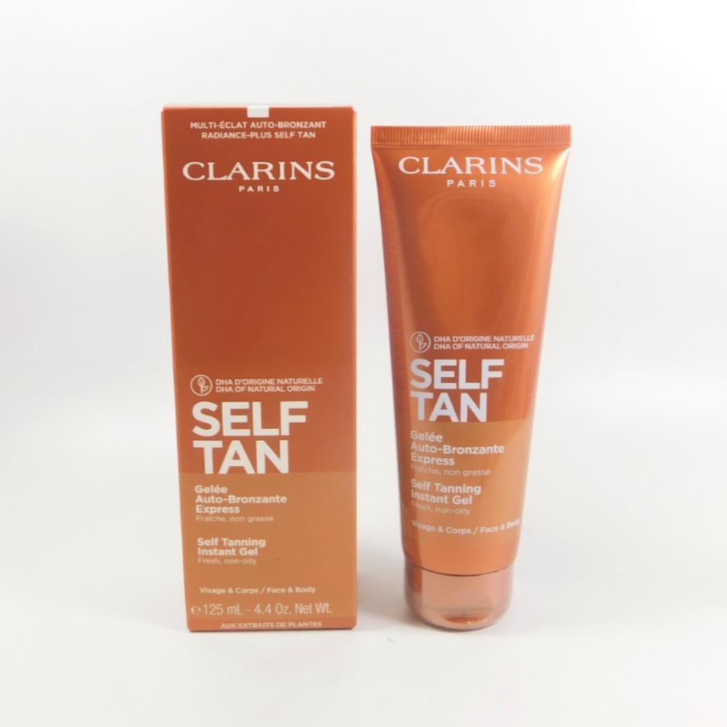 Clarins Self Tan Instant Gel - Natural Sun-Kissed Glow, 4.2 oz / 125 ml