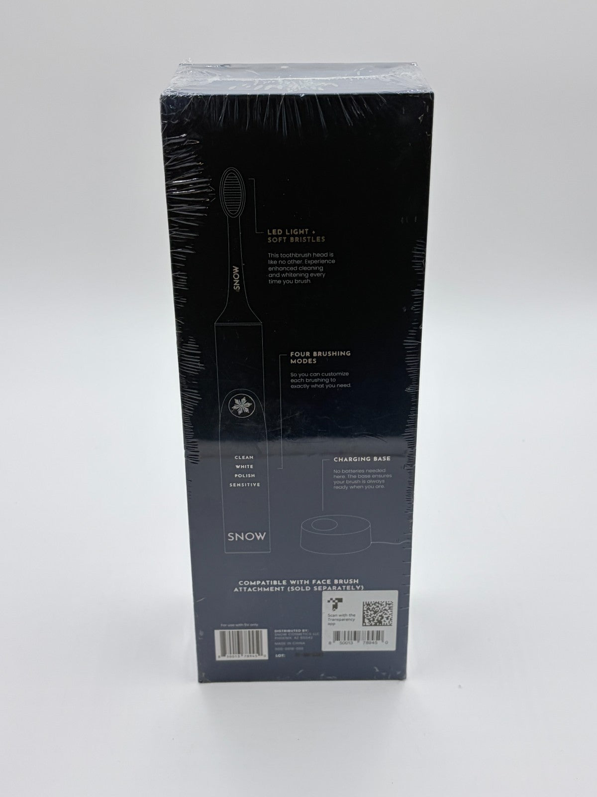 Electric Toothbrush with Sonic Technology & LED Whitening - Rechargeable, 2 Brush Heads