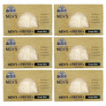 Men's Exfoliating Soap Bar - Natural 9oz Pack of 6 for Deep Cleansing