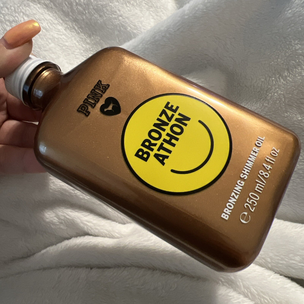 Bronzing Shimmer Oil - Victoria's Secret Pink Body Glow & Tanning Oil