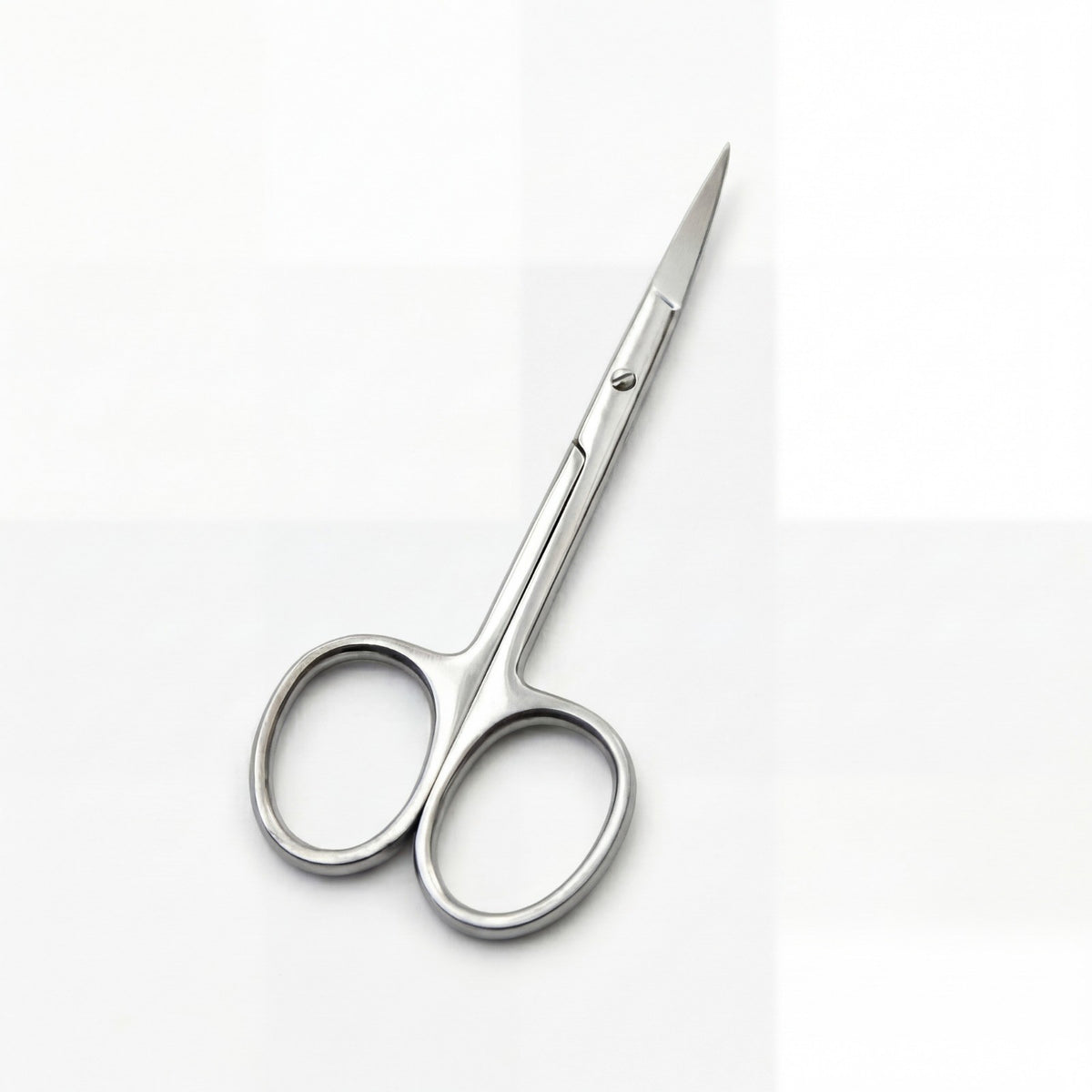 Small Curved Cuticle Nail Scissors - Manicure Nail Art Shears 3.5"