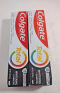 Colgate Total Whitening Charcoal Toothpaste 5.01 oz - 2 Pack, Exp 08/26