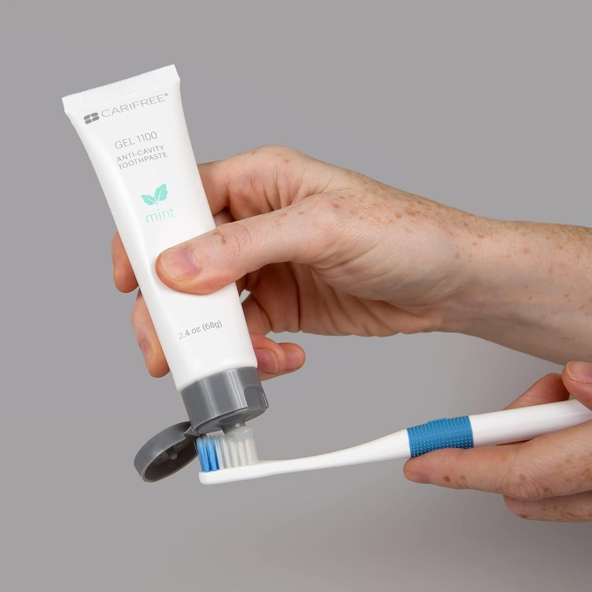 Anti-Cavity Fluoride Gel with Nano Hydroxyapatite Mint 2.4oz - Dentist Recommended