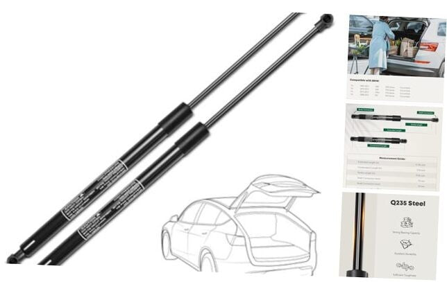BMW E93 328i Rear Tailgate Gas Strut Support Set - Shock Absorbers