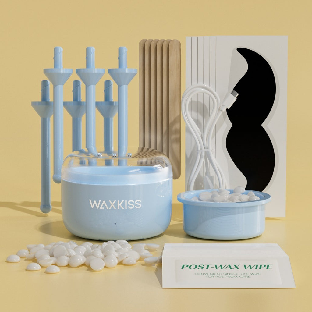Portable Nose and Ear Wax Removal Kit with Wax Warmer and Accessories