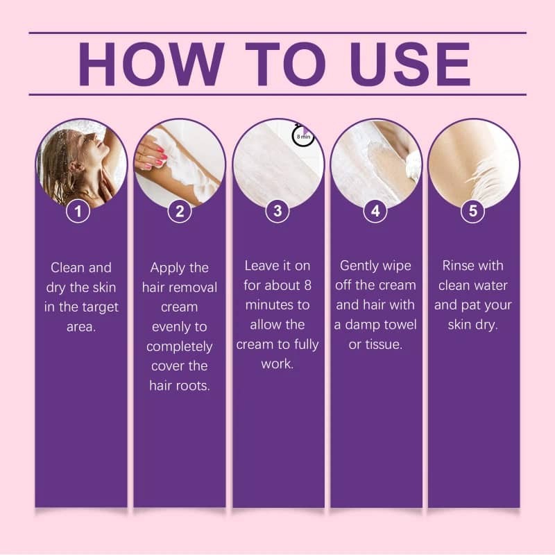 Gentle Intimate Hair Removal Cream for Girls and Women - 120g