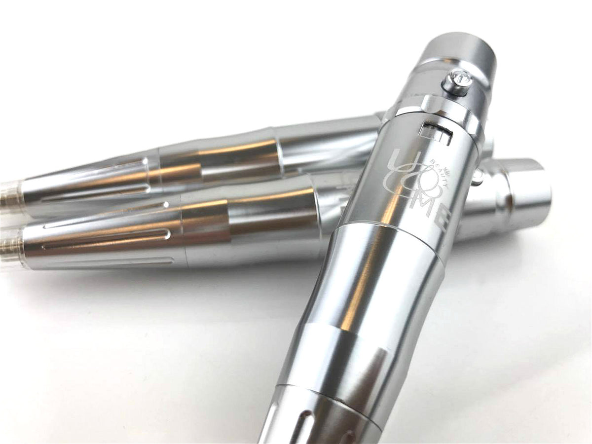 Semi-Permanent Tattoo Machine Kit - Rotary Eyebrow Makeup Gun with 35000 RPM