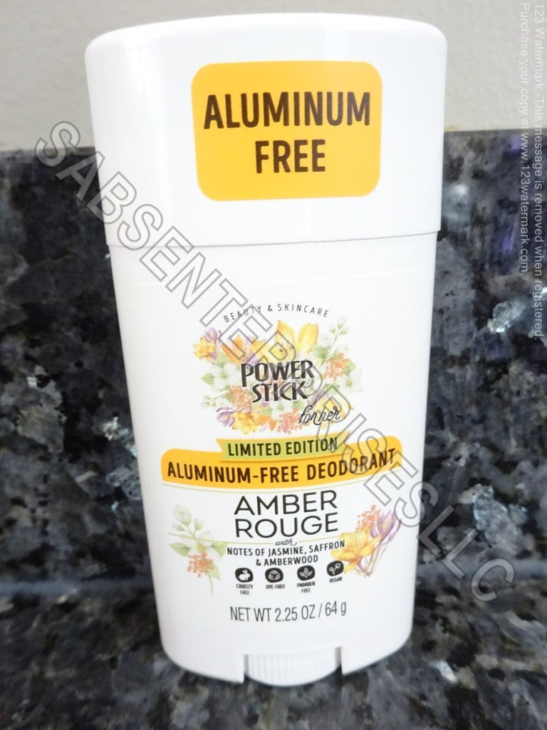 Limited Edition Amber Rouge Aluminum Free Deodorant - 10 Pack, 2.25 oz