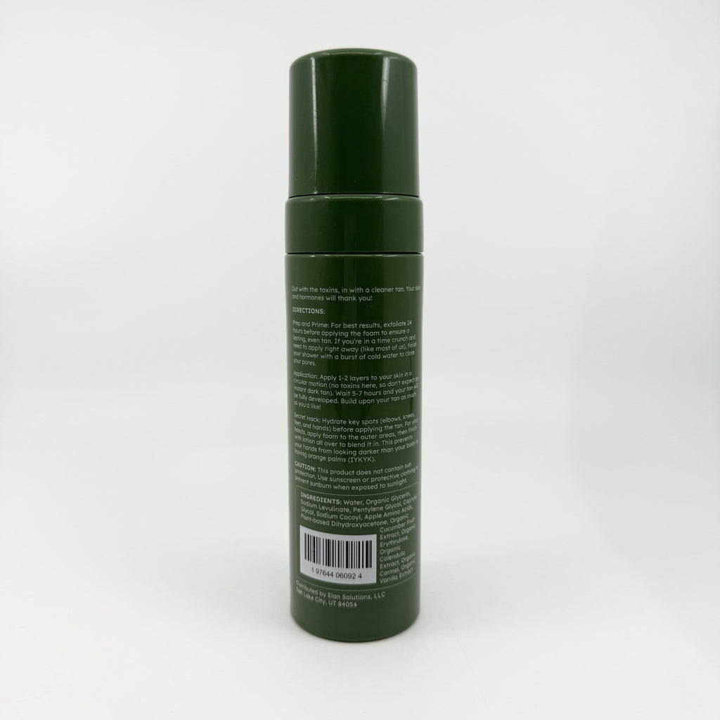 Natural Tanning Foam 6oz Fragrance-Free Self Tanning Solution
