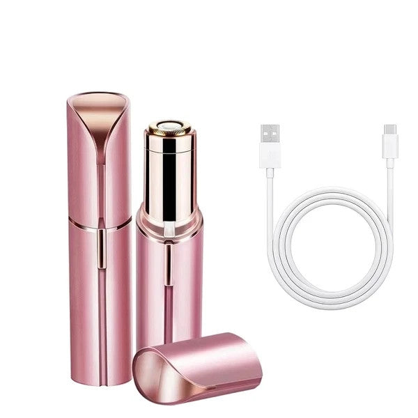 Facial Hair Remover for Women Painless Trimmer & Epilator - USB Rechargeable, Portable