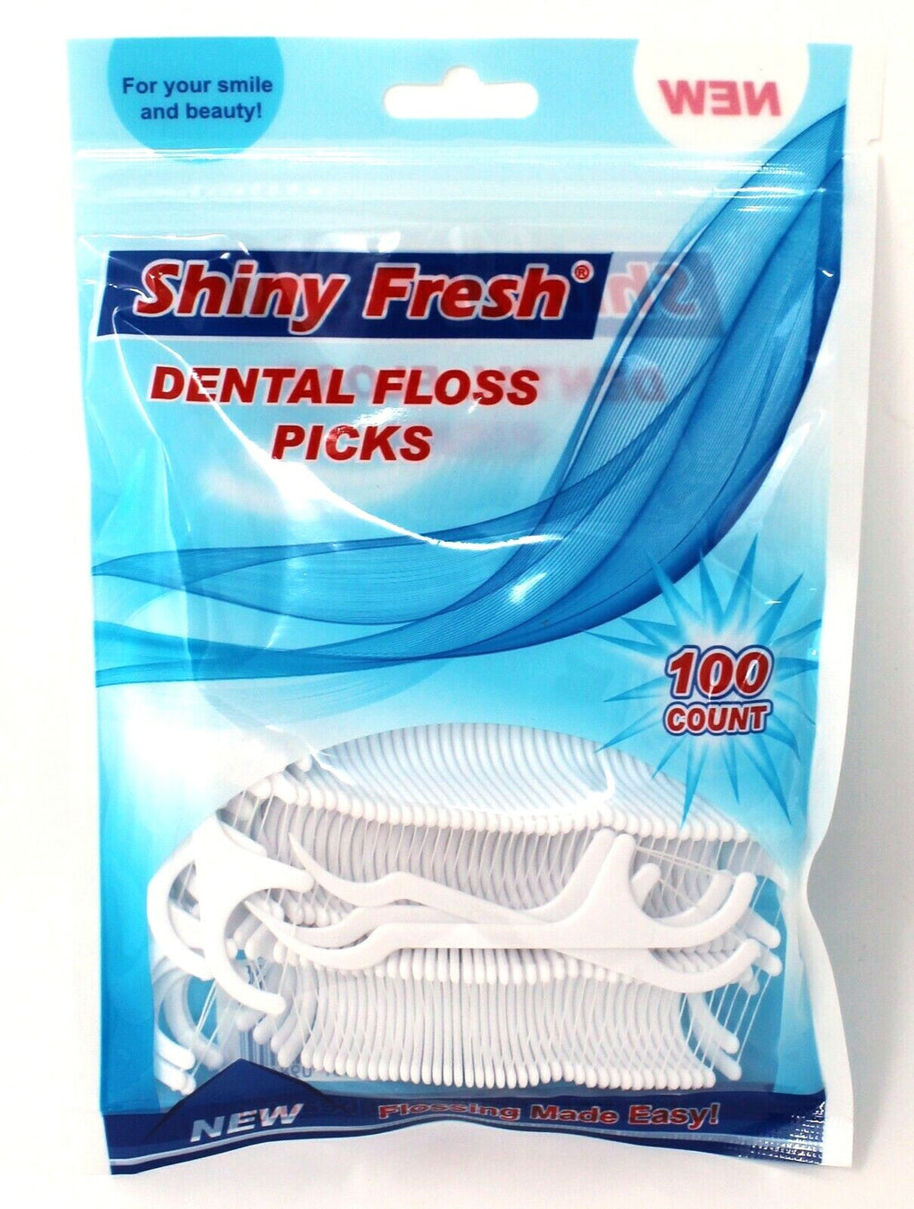 Disposable Dental Floss Picks for Teeth and Gum Cleaning - 500 Pack
