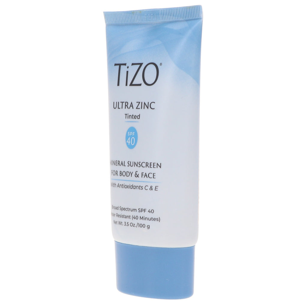 SPF 40 Zinc Body & Face Sunscreen Tinted Broad Spectrum 3.5 oz