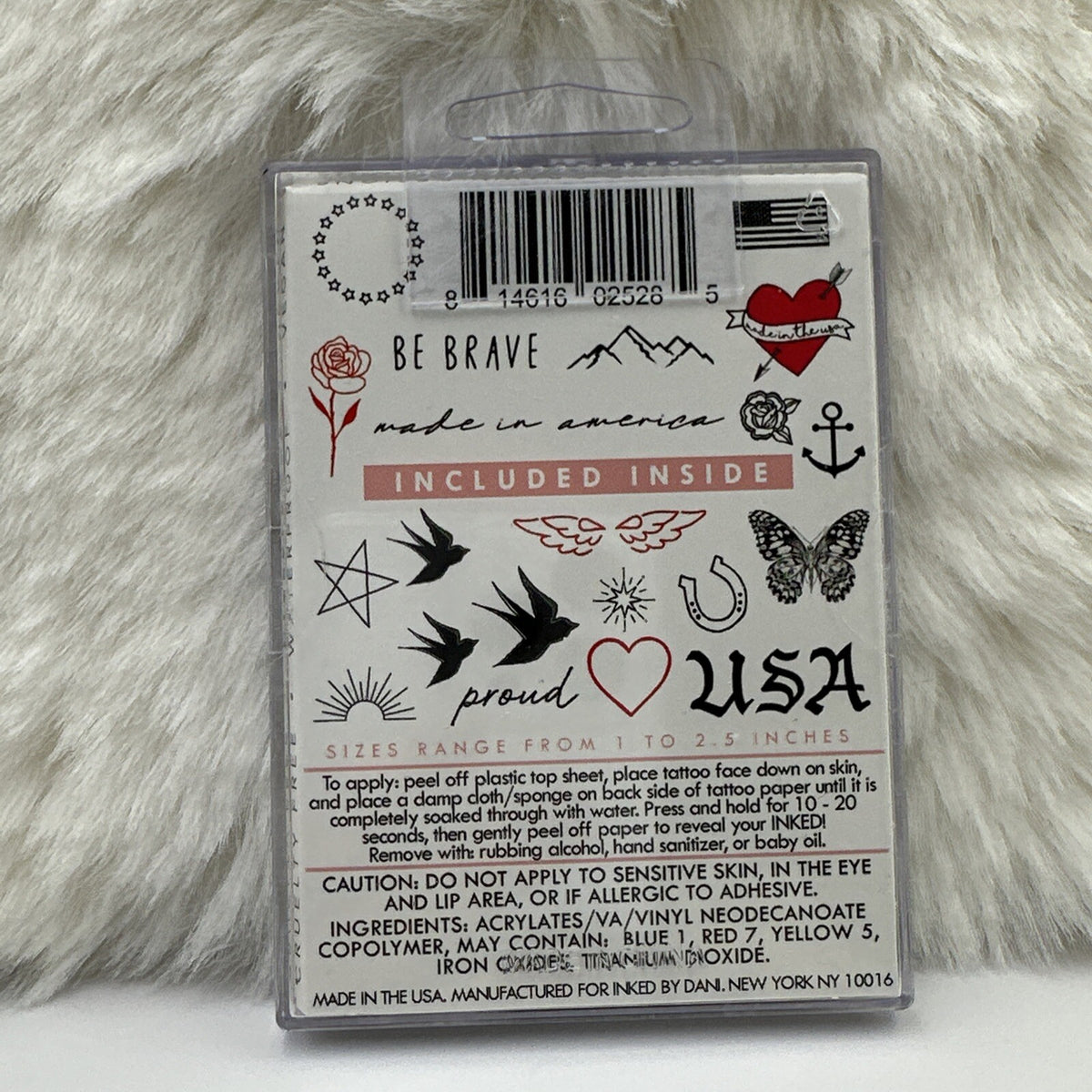 Temporary Tattoo Pack - 20+ Hand-Drawn Designs, Water- Resistant, Cruelty Free