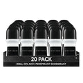 Avon Black Suede Roll-On Antiperspirant Deodorant 20 Pack - Long-Lasting Freshness