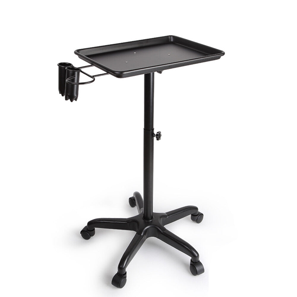Professional Aluminum Salon Rolling Trolley Cart for Hair & Medical Use