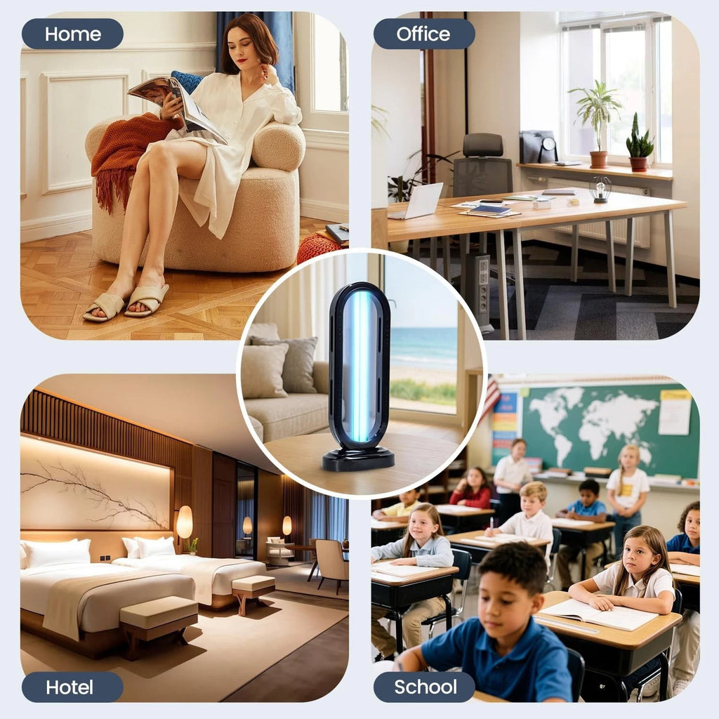 38W Ultraviolet Germicidal Disinfection Lamp for Household Sterilization