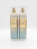 Vanilla Romance Body Mist Set - Fine Fragrance Mist Spray 8 oz x2
