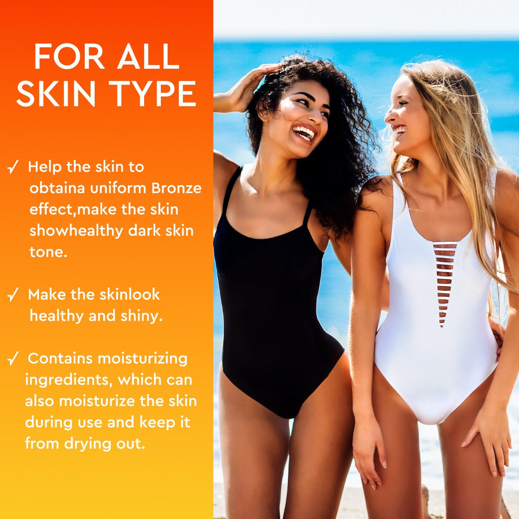 Self Tanner Spray for Face & Body - Natural Glow, Quick Dry, Streak-Free 100ml