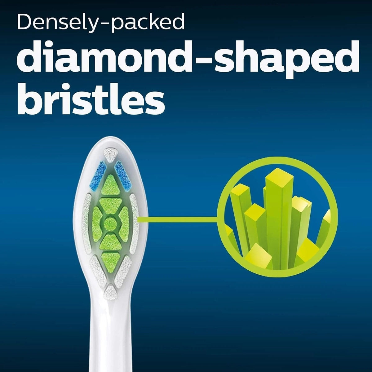 8-Pack White Replacement Toothbrush Heads for Philips Sonicare DiamondClean