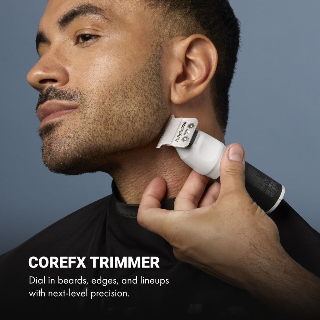 Professional Cordless Outliner Trimmer for Beard & Lineup - Stainless Steel Blade
