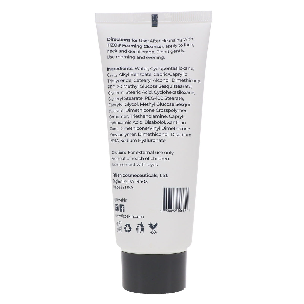 Daily Moisturizer for Face and Skin - Weightless Hydrating Cream - 3 oz